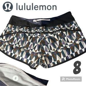 Lululemon size 8 stained glass Speed Shorts—Hard to find!